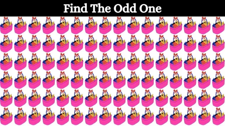 Observation Brain Test: Can you spot the Odd One Out in this Image in 10 Secs?