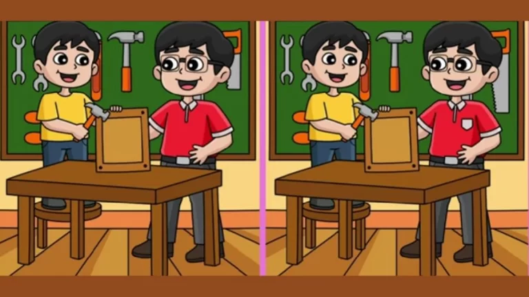 Brain Teaser Visual Test: Only a genius can find the 3 differences in less than 25 seconds!