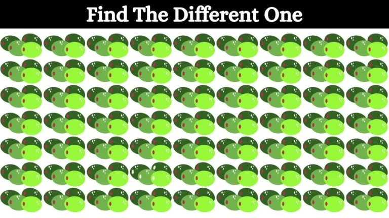 Brain Teaser Eye Test: How Fast Can You Locate the Odd One Out?