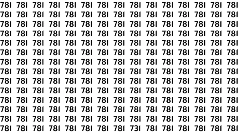 Brain Teaser: If you have Eagle Eyes Find the Number 731 in 12 Secs