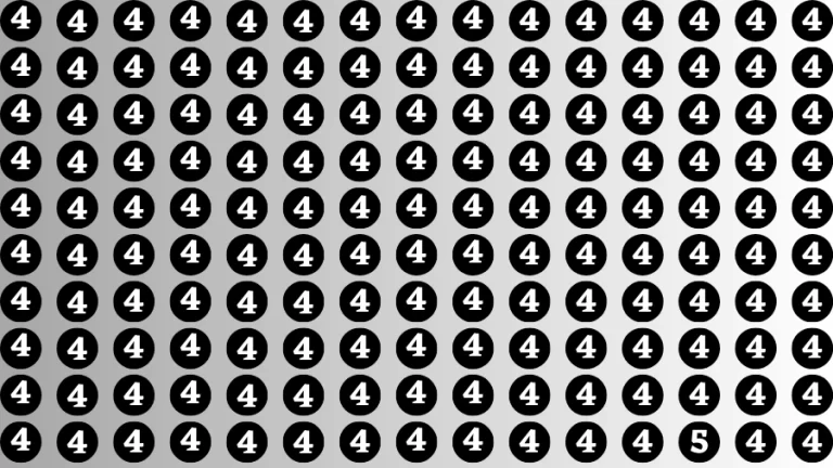 Brain Teasers for Geniuses: If you have Eagle Eyes Find the Number 5 in 15 Secs