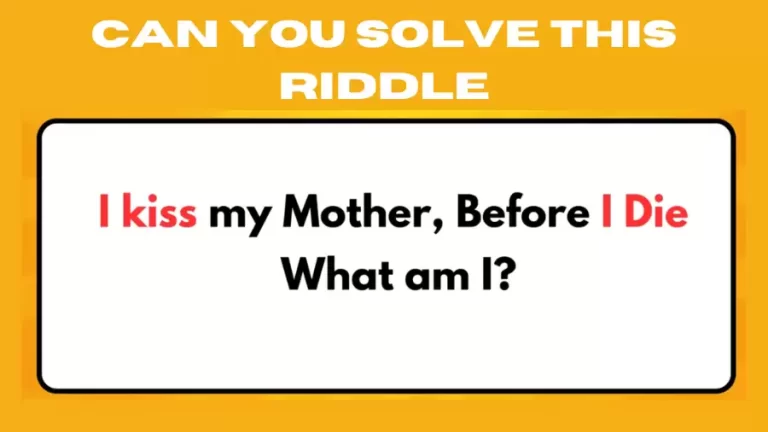 Can you Solve this Tricky Riddle in 12 Seconds?