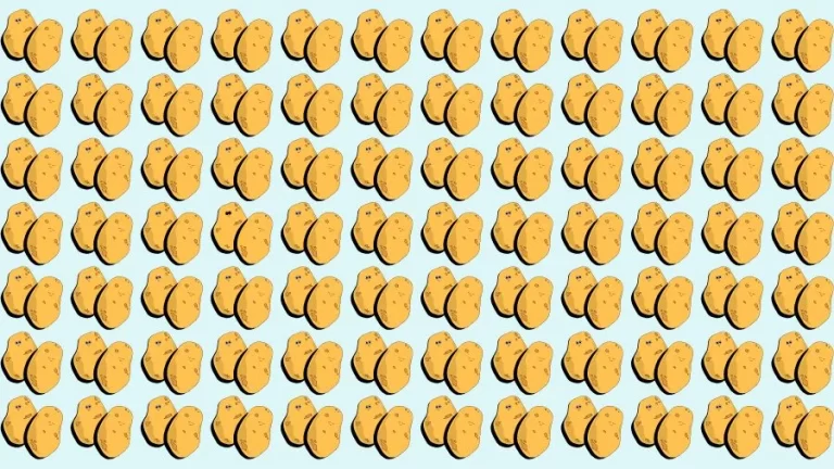 Optical Illusion Eye Test: Can you find the Odd Potato in 20 Seconds?