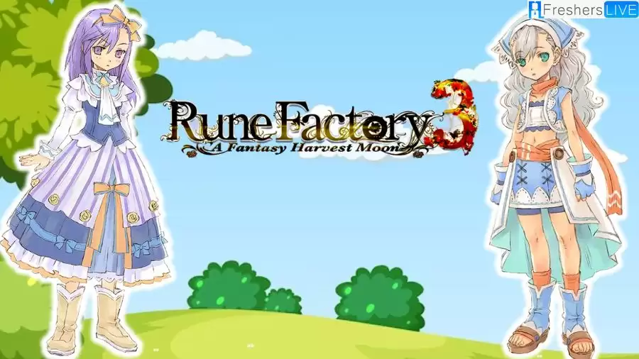 Rune Factory 3 Special Sofia Romance Guide, Rune Factory 3 Special Karina Romance Guide