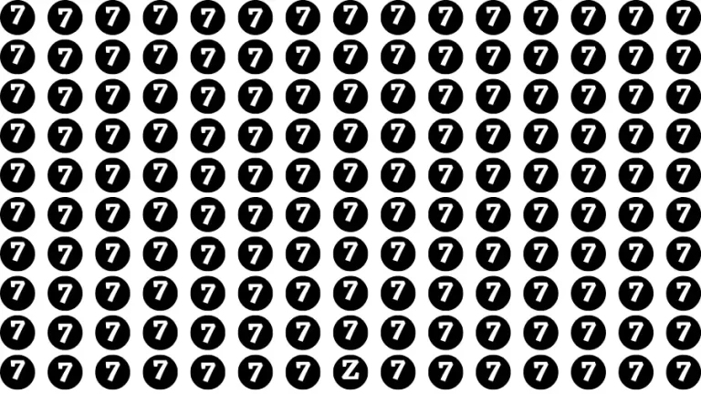 Test Visual Acuity: If you have Extra Sharp Eyes Find the Letter Z 1in 10 Secs