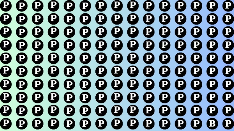 Observation Find it Out: If you have Sharp Eyes Find the Letter B in 12 Secs