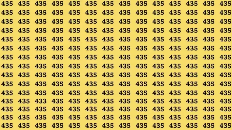 If you have Hawk Eyes Find the Number 5 among 1s in 20 Secs