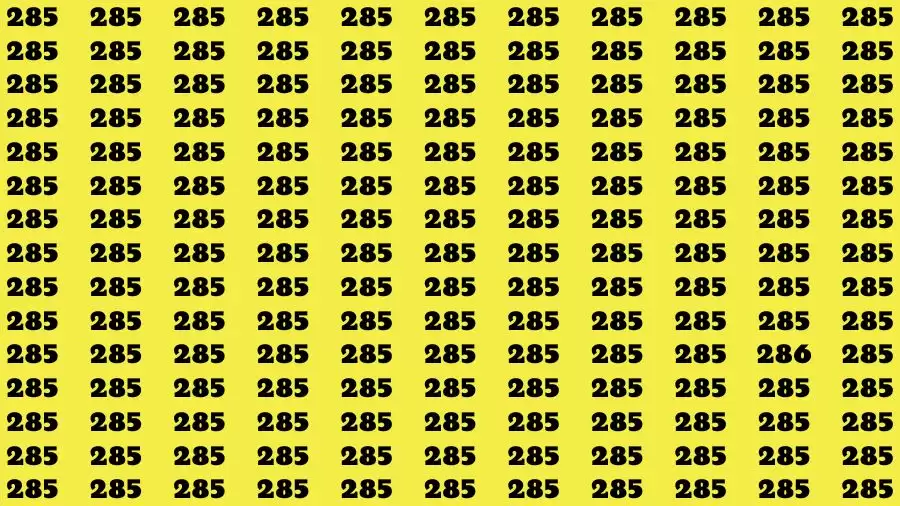 If you have Hawk Eyes Find the Number 5 among 1s in 20 Secs