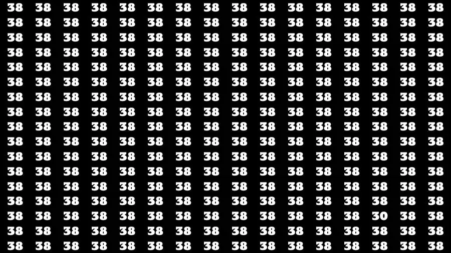 If you have Hawk Eyes Find the Number 5 among 1s in 20 Secs