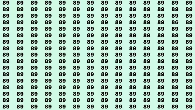 If you have Hawk Eyes Find the Number 5 among 1s in 20 Secs