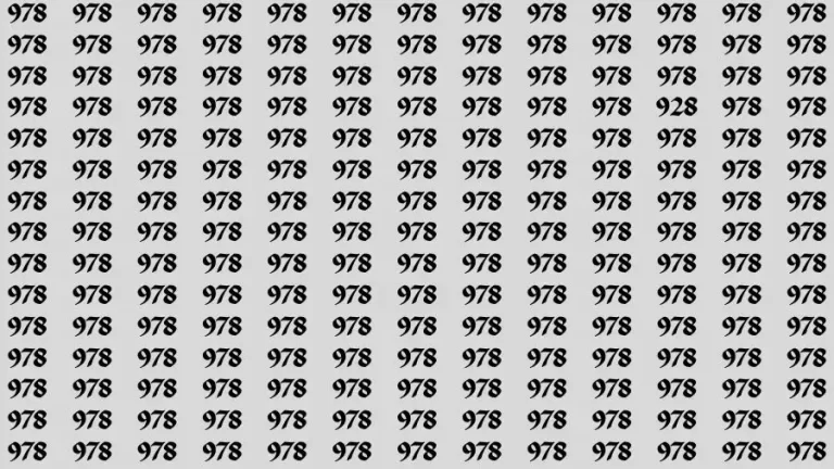 If you have Hawk Eyes Find the Number 5 among 1s in 20 Secs