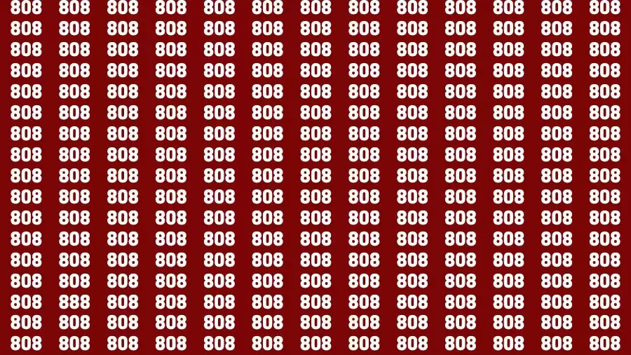 If you have Hawk Eyes Find the Number 5 among 1s in 20 Secs