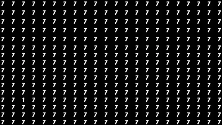 Observation Find it Out: If you have Sharp Eyes Find the number 1 in 20 Secs