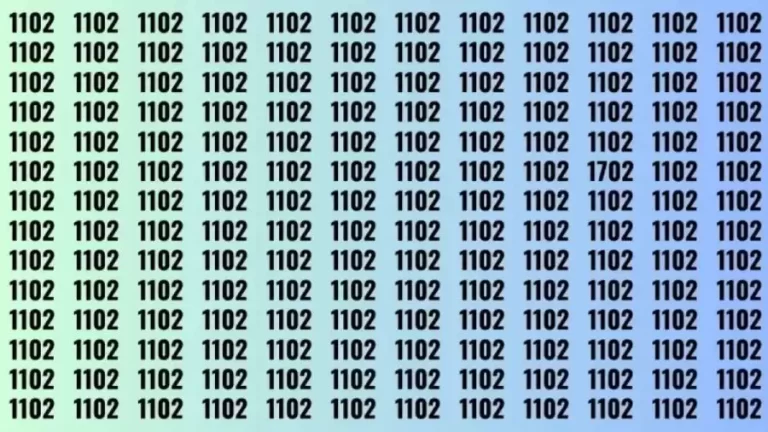 Brain Teaser: If you have Eagle Eyes Find the Number 1702 in 12 Secs