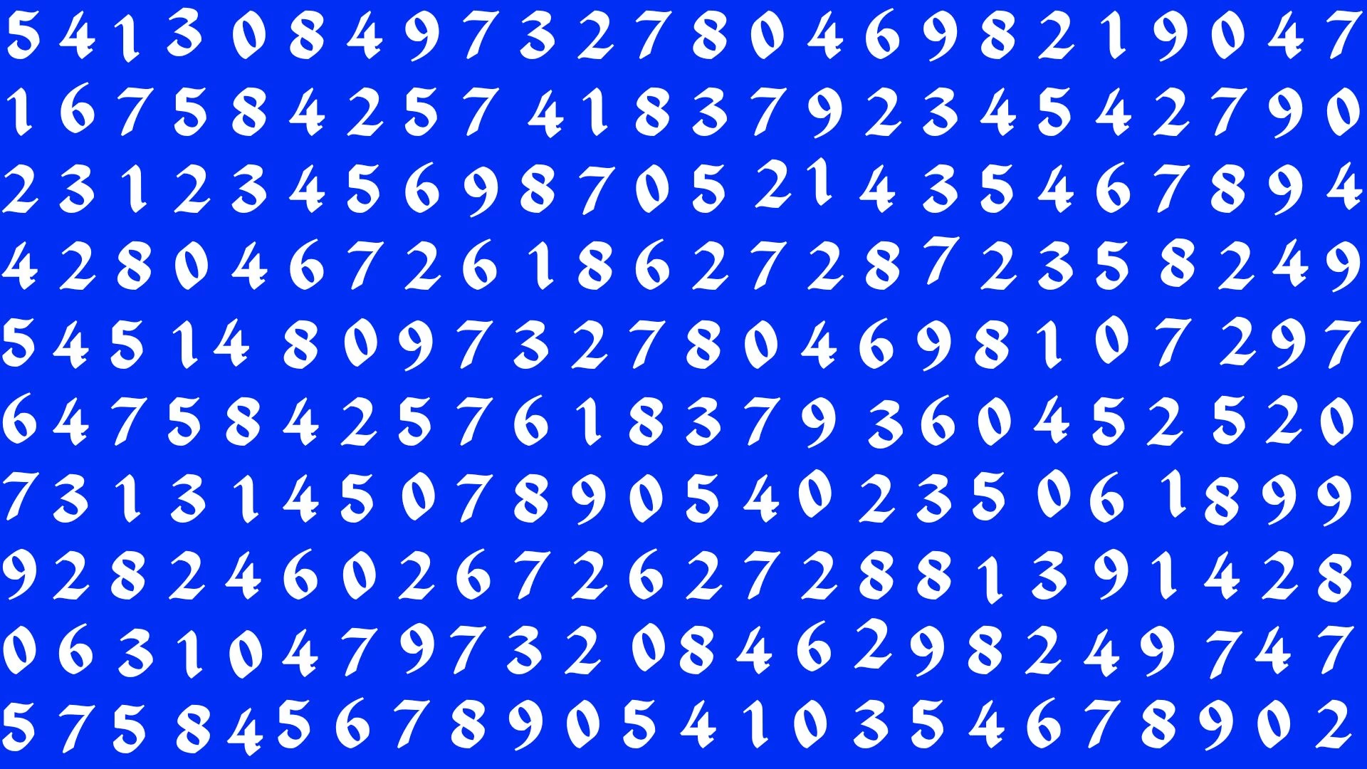 Are you smart enough to Find the Number 6968 in 12 Secs