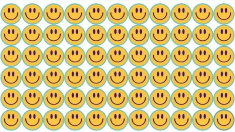 Can You Circle The Odd Emoji In This Brain Teaser Picture Puzzle In 10 Secs?