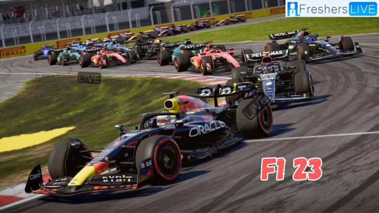 F1 23 1.12 Patch Notes, F1 23 Gameplay and More