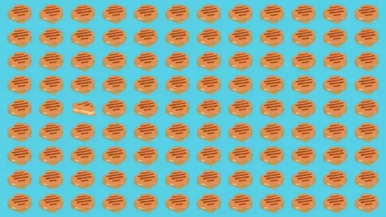 Observation Brain Test: Can you find the Odd sandwich in this Picture in 10 Secs?