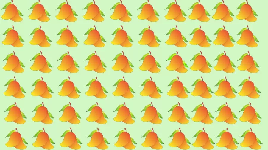 Observation Skills Test: Can you find the Odd Mango in 10 Seconds?