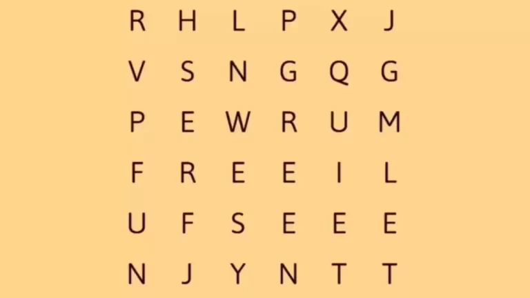 Only Genius can Find 6 Words in this Word Search Puzzle Game in just 15 Seconds