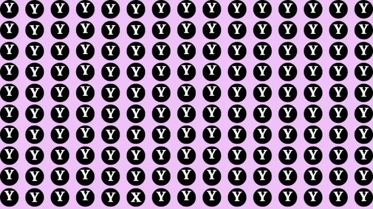 Test Visual Acuity: If you have Eagle Eyes Find X in 12 Secs