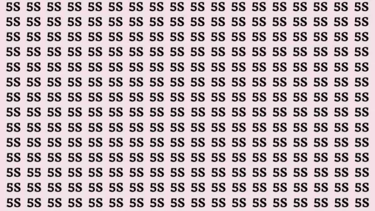 Brain Test: If you have Eagle Eyes Find the Number 55 in 15 Secs