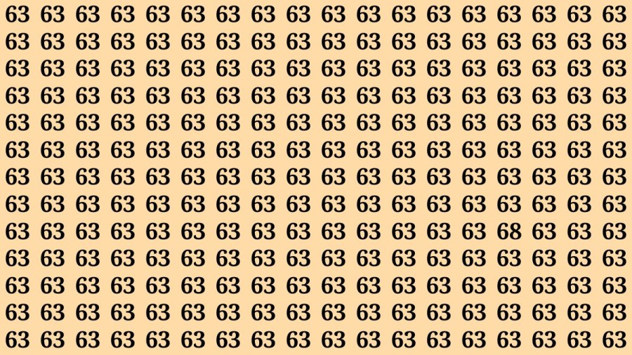 Only 1% With Super Vision Can Spot The Word Test in 6 Secs