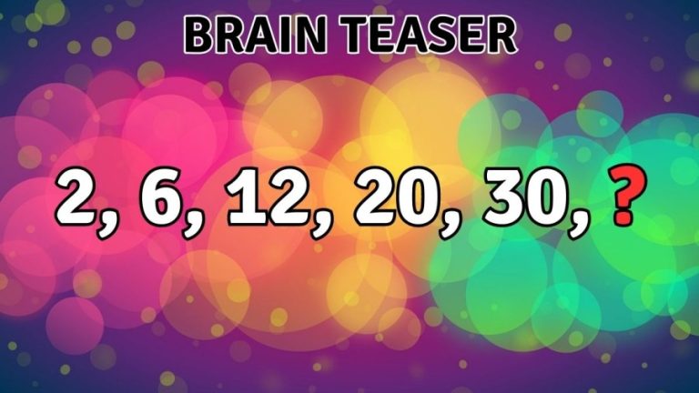 Brain Teaser: If you have High IQ Find the Missing Number || Number Series Puzzle