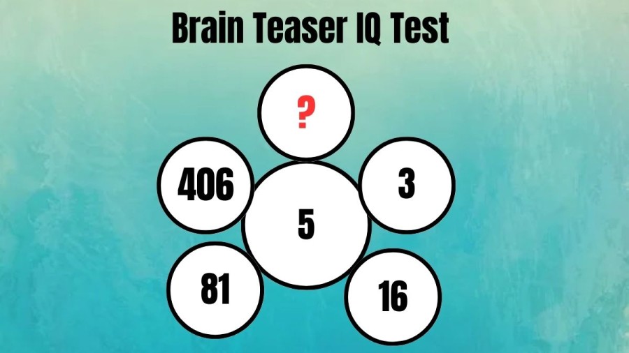 Brain Teaser IQ Test: Can you Guess the Missing Number in this Maths Puzzle?