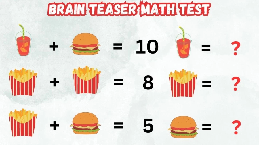 Brain Teaser Math Test: Test Your IQ With Math Puzzle!