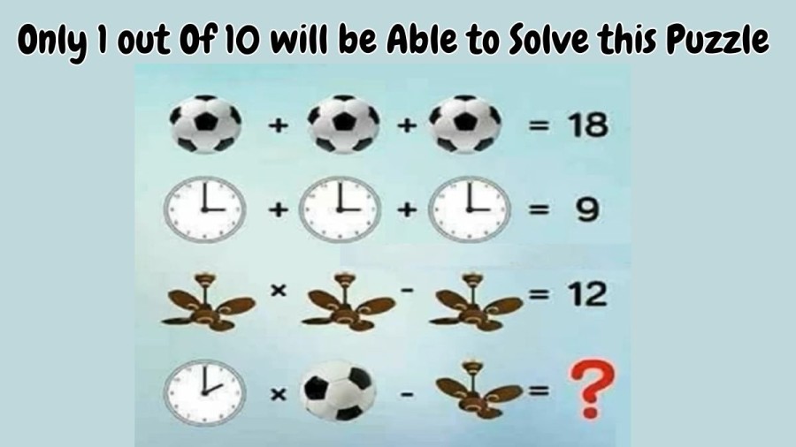 Brain Teaser: Only 1 out Of 10 will be Able to Solve this Puzzle