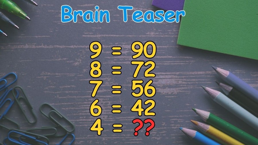 Brain Teaser Only a Genius can Solve: Can you Find the Solution?