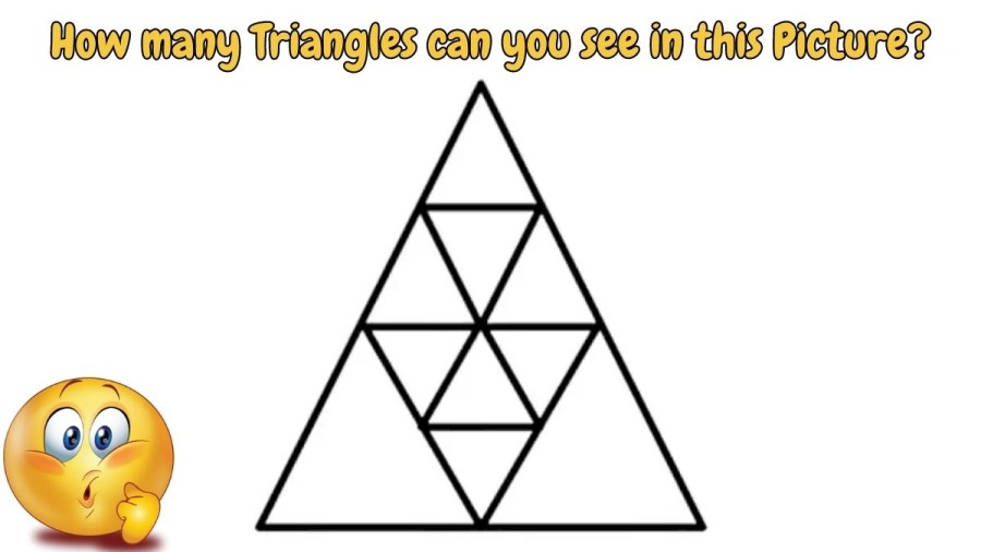 Brain Teaser for Sharp Eyes: How many Triangles can you see in this Picture?