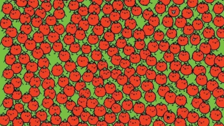Hidden Apples Optical Illusion: Can You Spot The Hidden Apples Among These Tomatoes Within 20 Seconds?
