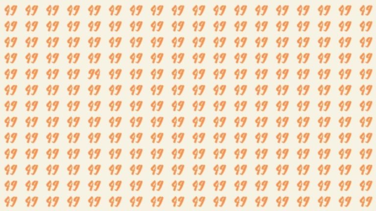 Observation Brain Test: Can you find the number 94 among 49 in 10 seconds?