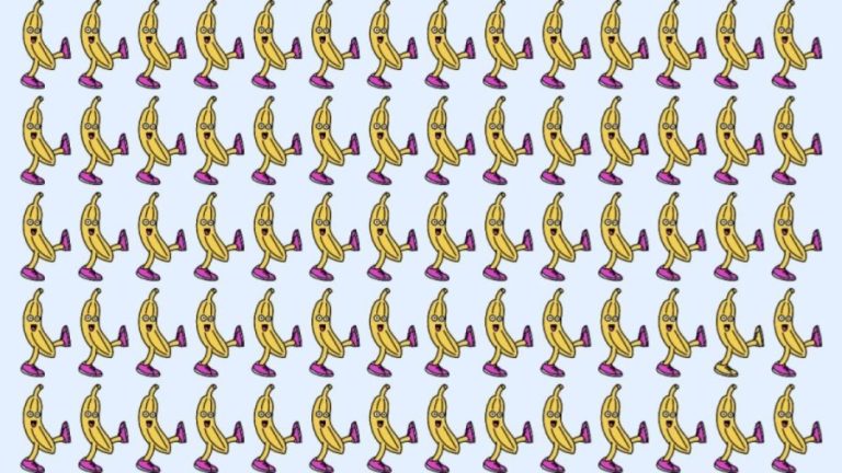 Observation Skill Test: Can you find the odd Banana within 10 seconds?