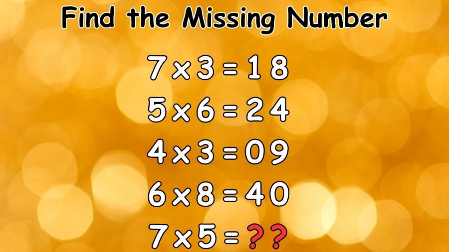 Only High IQ Genius can Find the Missing Number in this Brain Teaser