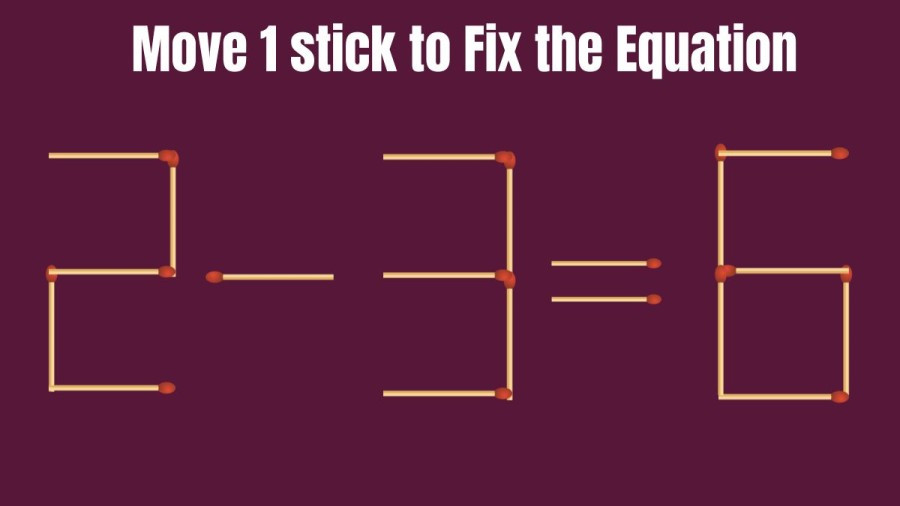 Only a Genius can Solve this Brain Teaser Matchstick Puzzle in 25 Secs