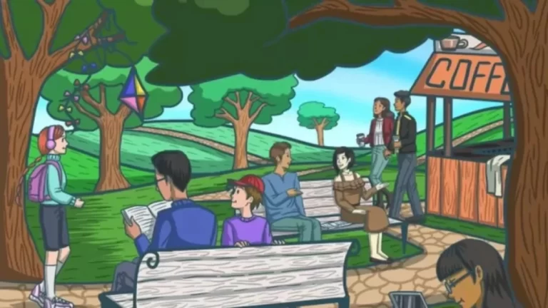 Optical Illusion Brain Test: Can you find the Newspaper in this Park Scene in less than 16 Seconds?