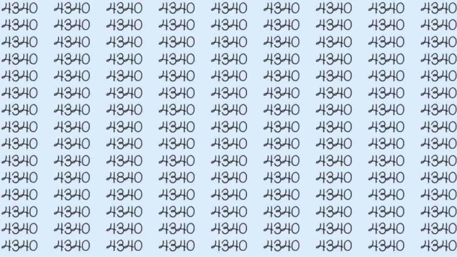 If you have Extra Sharp Eyes Find the Number 6 among 3s in 20 Secs