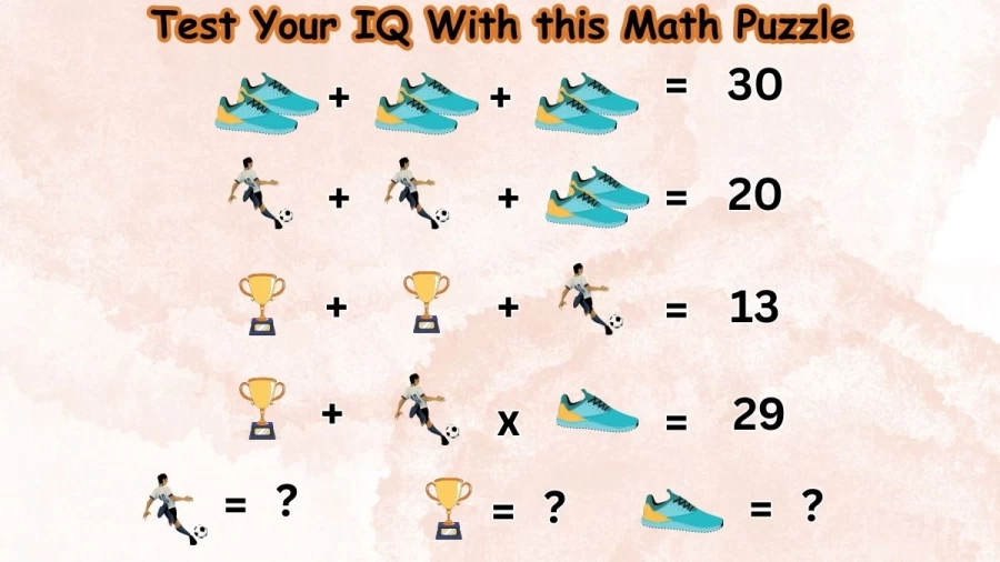 Test Your IQ With this Math Puzzle! Brain Teaser Math Test