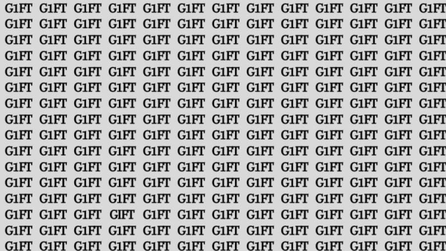 Brain Teaser: If you have Hawk Eyes find the word Gift in 15 secs