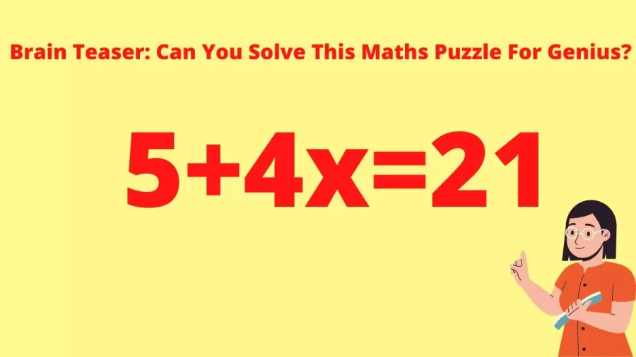 Brain Teaser: Can You Solve This Maths Puzzle For Genius?