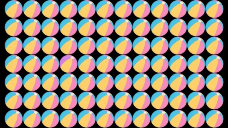 Brain Teaser - Can You Spot The Odd Ball In 20 Secs?