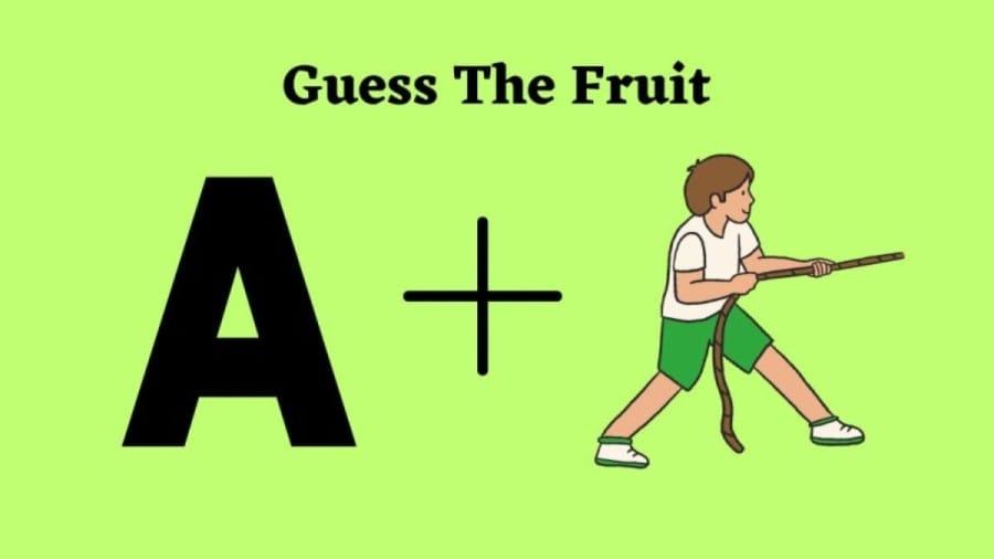 Brain Teaser Emoji Puzzle: Can you name the Fruit in this image within 8 seconds?