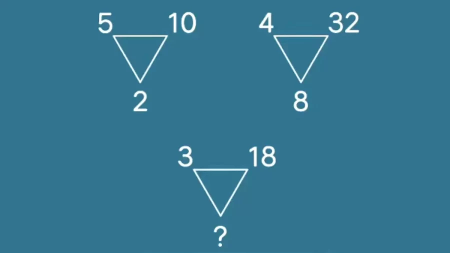 Brain Teaser - Find The Missing Number And Solve This Triangle Math Puzzle