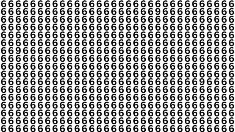 Brain Teaser For Sharp Eyes: How Many 9 Can Find?