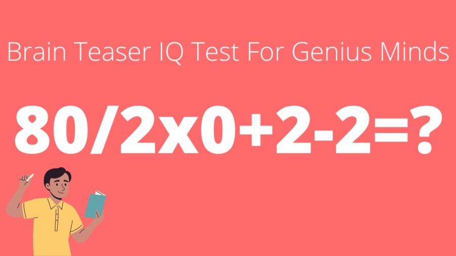 Brain Teaser IQ Test For Genius Minds