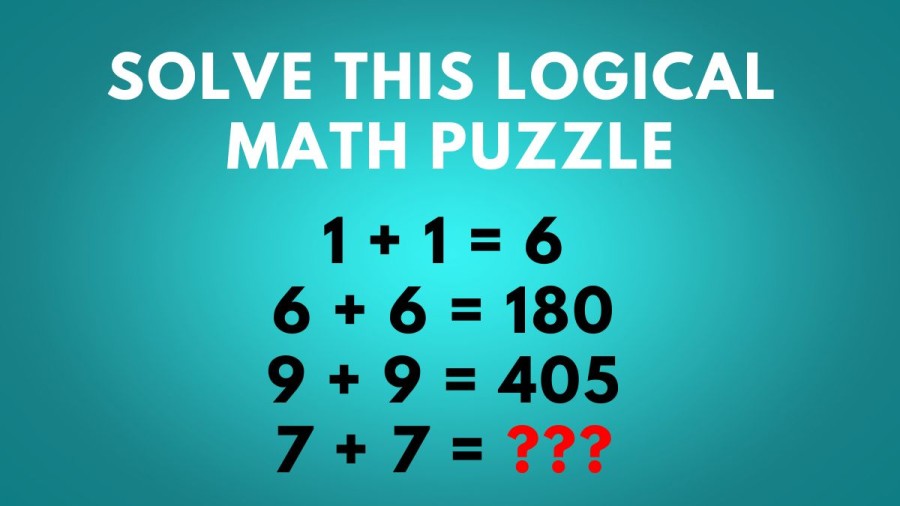 Brain Teaser IQ Test: Solve This Logical Math Puzzle