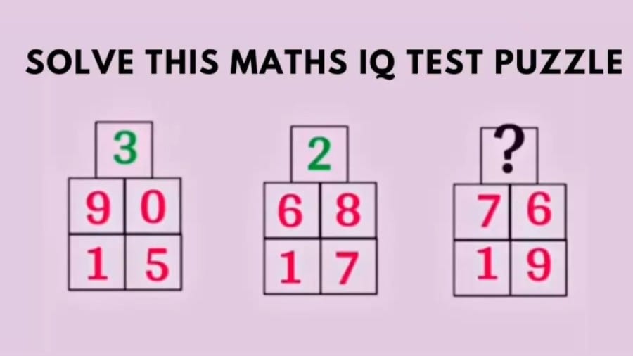 Brain Teaser IQ Test: Solve This Maths Puzzle